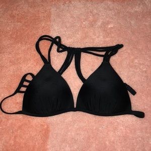 Black bikini top